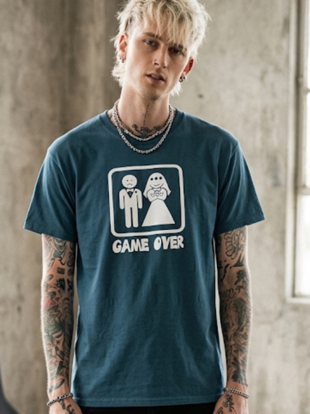 Game Over marriage shirt men’s size Medium